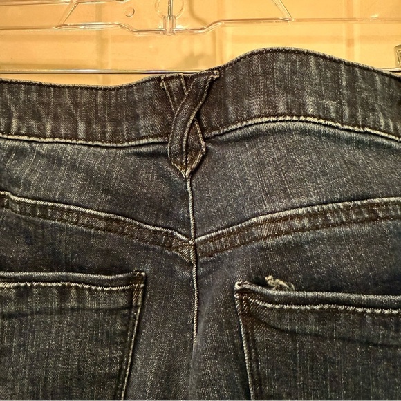 Democracy Dark Indigo Straight Leg Jeans size 6 coolmax material - Picture 4 of 11